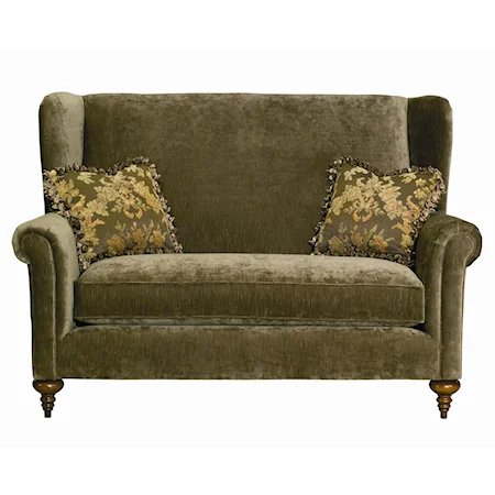 Wingback Settee